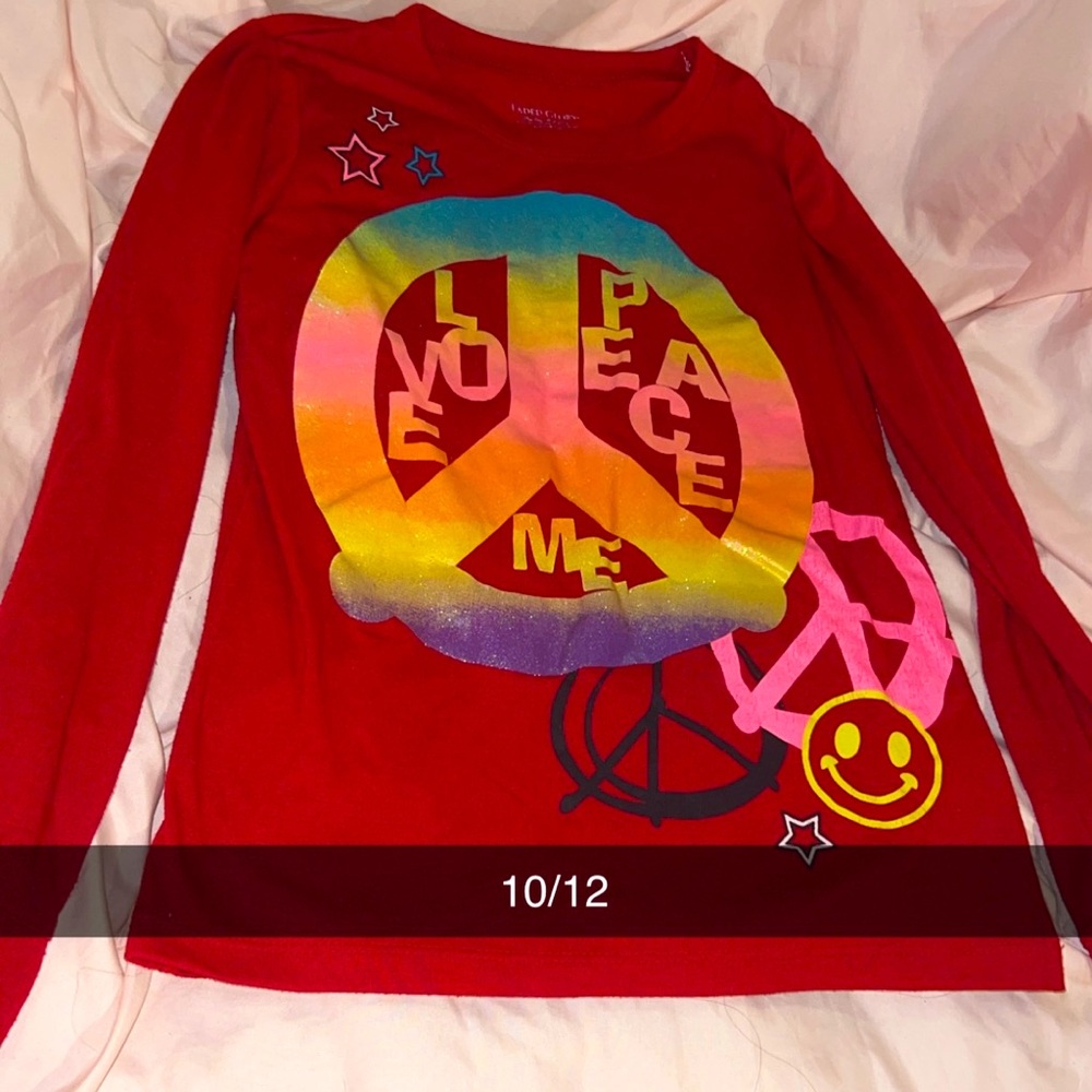 Girls shirt 10/12